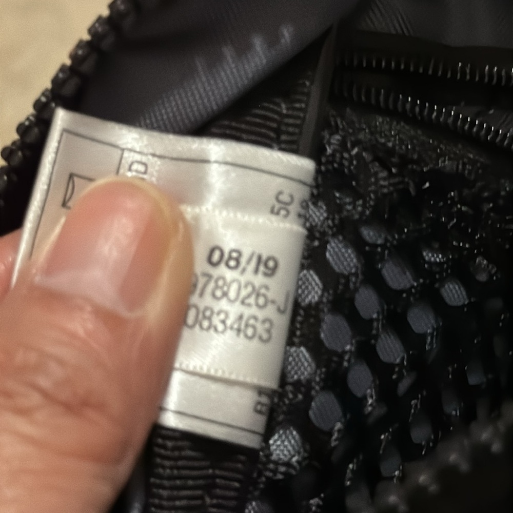 Adidas Mini Backpack Black Gold-8x10.5”x4” - Picture 10 of 10